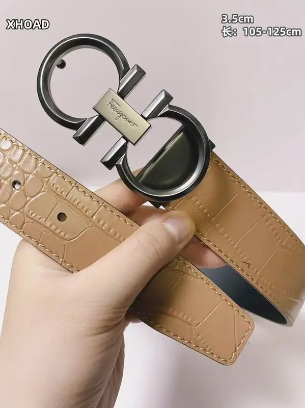 Ferragamo belt 35mmX105-125cm 8L200